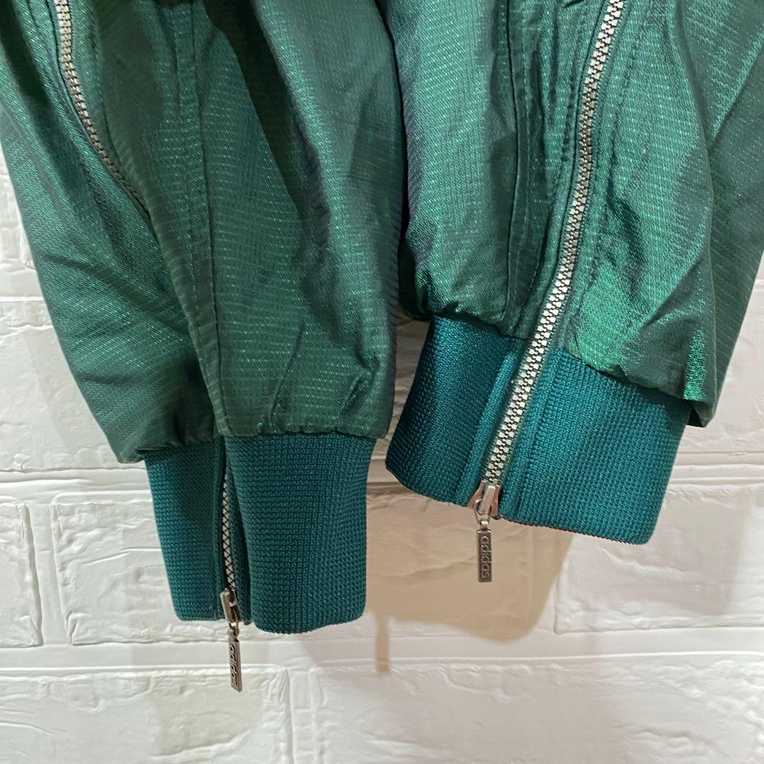 アディダス　デサント製　90sセットアップ　ナイロントラックジャケット