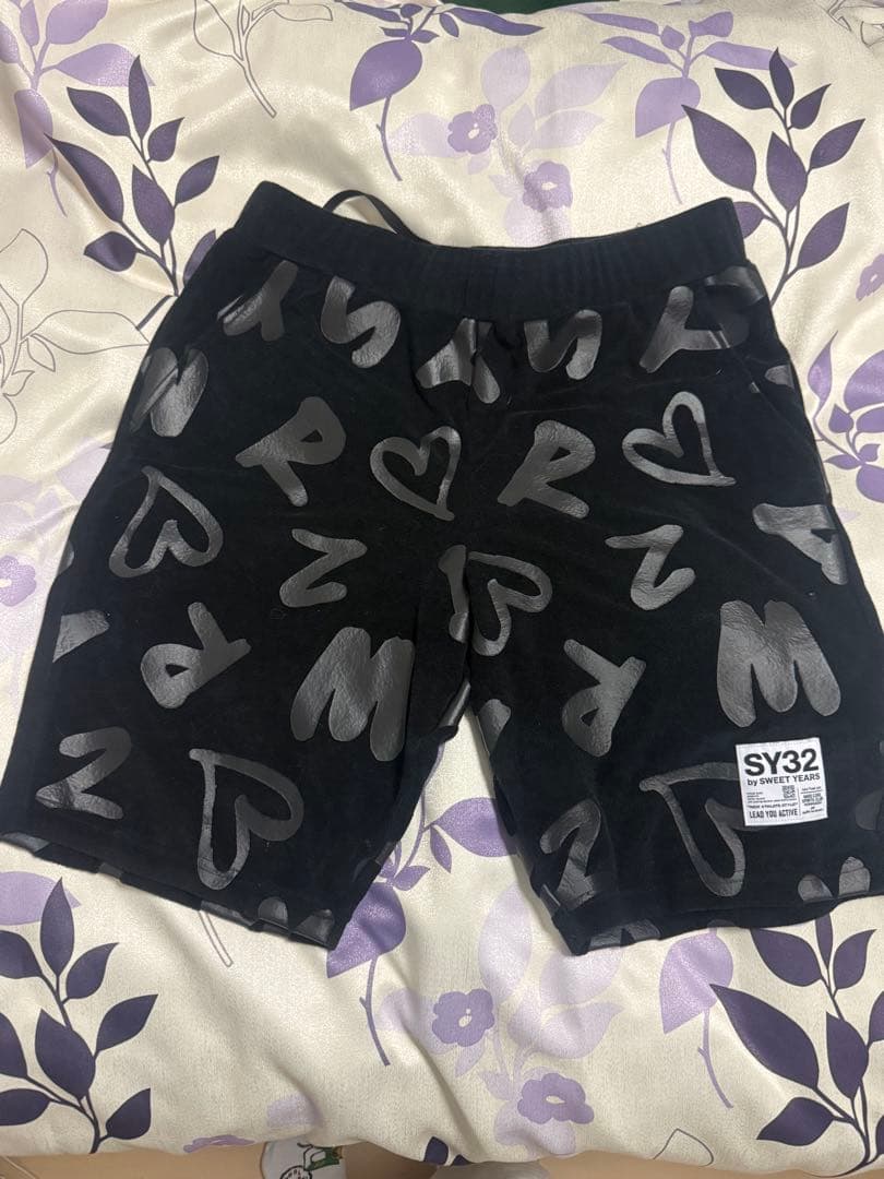 【希少】SY32 ブラック 別注パーカー短パン セットアップ ゴルフウェア