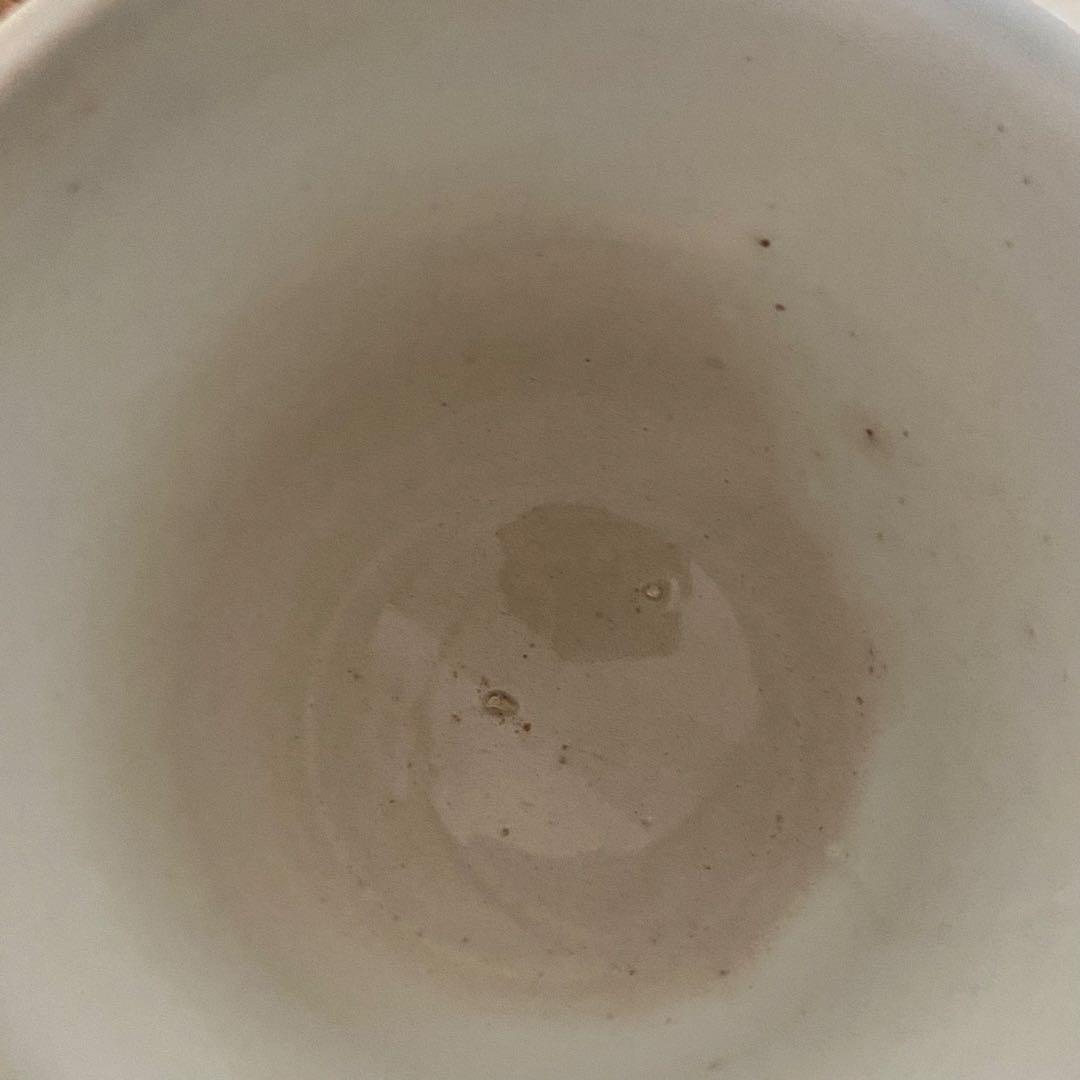 Creil et Montereau ぶどうレリーフのカップ＆ソーサー