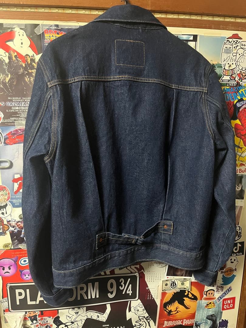 LEVI'S PREMIUM デニムジャケット 青 ワンウォッシュ