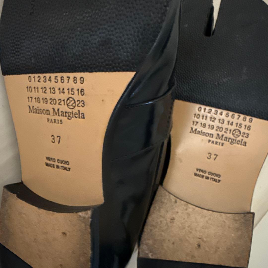 マルジェラ　足袋ローファー 37