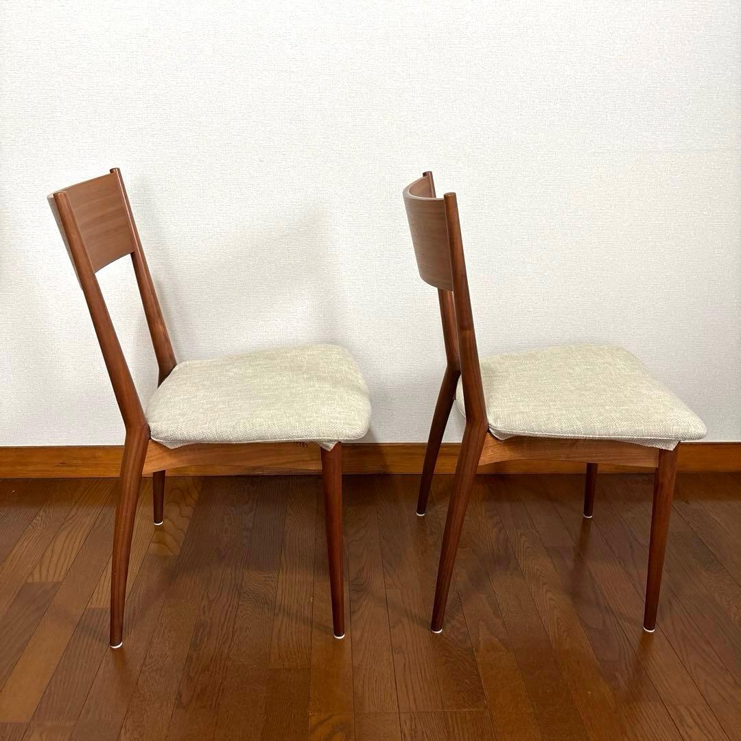 【良品】ACTUS 日進木工 KULAUM ダイニングチェア ２脚