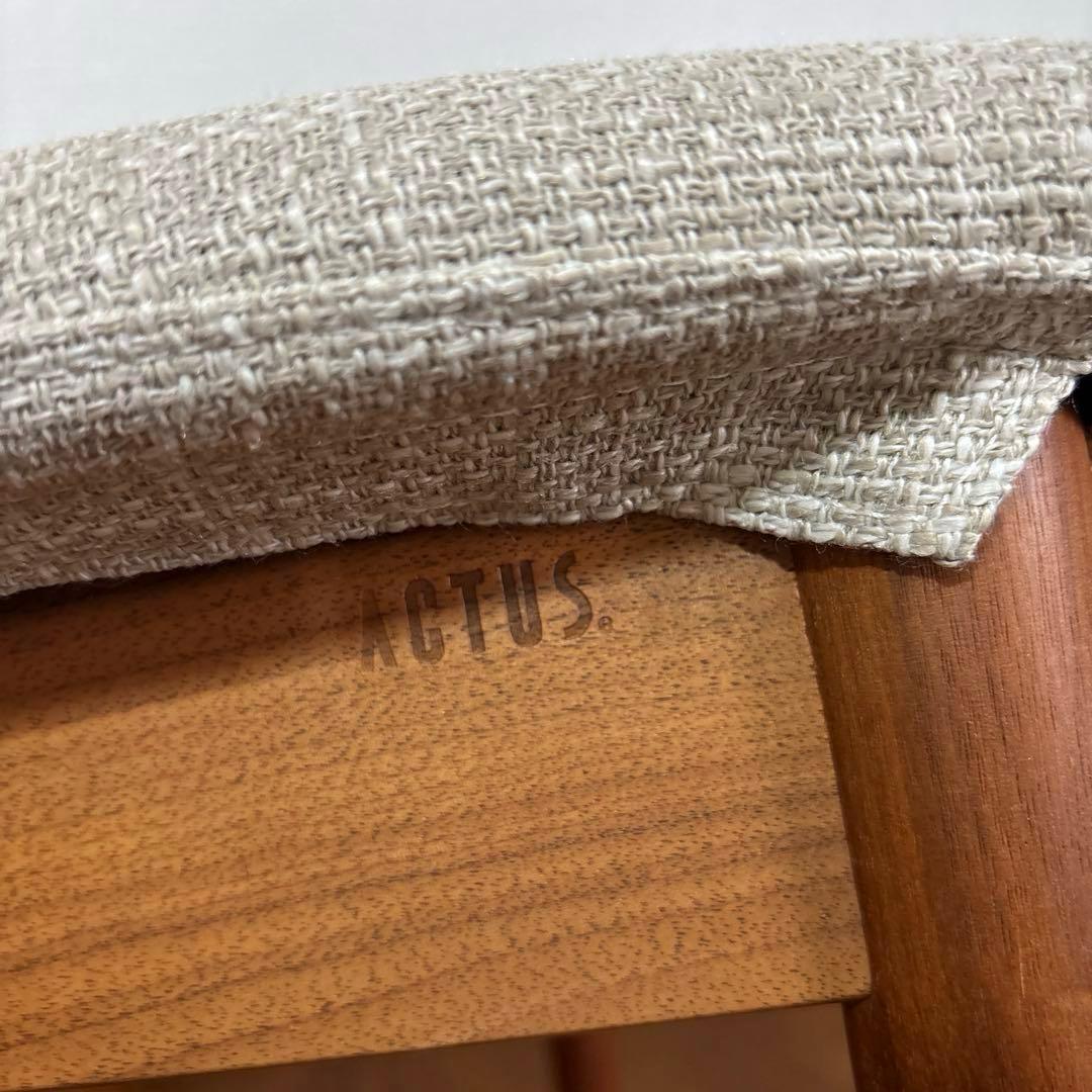 【良品】ACTUS 日進木工 KULAUM ダイニングチェア ２脚