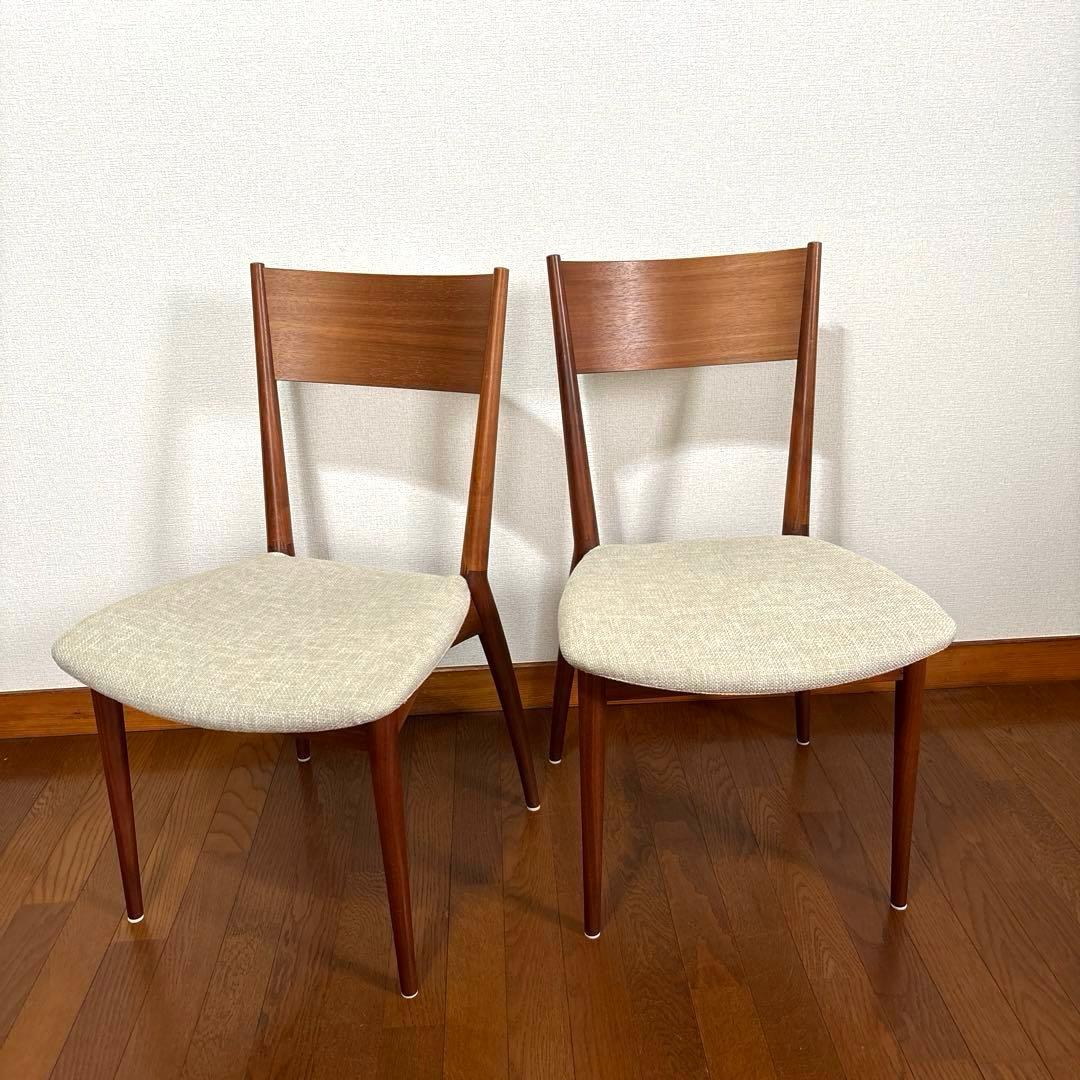 【良品】ACTUS 日進木工 KULAUM ダイニングチェア ２脚