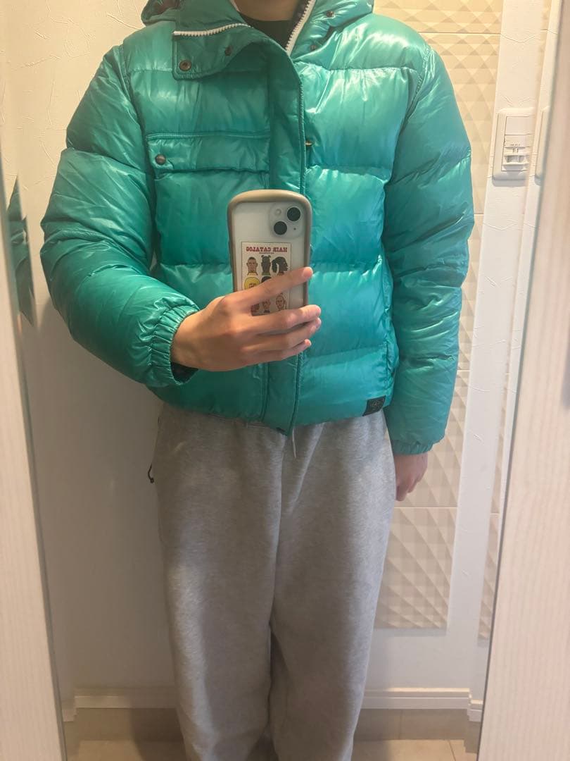 PAUL SMITH JEANS ダウンジャケット L ターコイズ