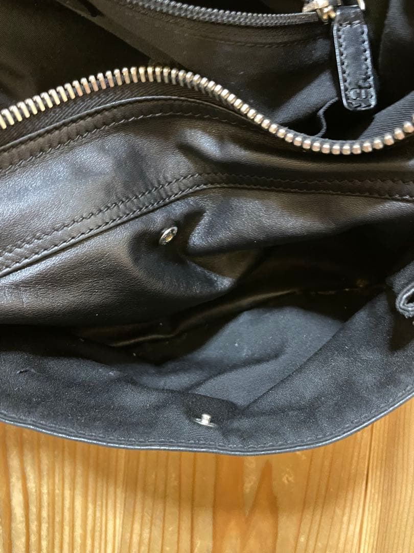 6*5様 ディオールオム クリス期 レザー ショルダーバッグ08 09AW ドラ