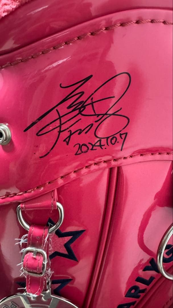 PEARLY GATES 30TH ゴルフバッグ ピンク