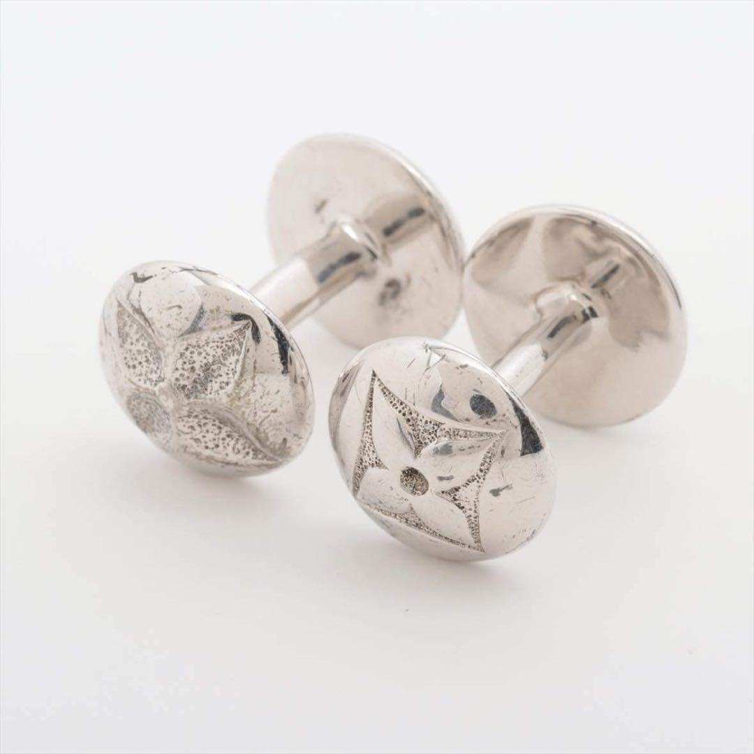 真贋鑑定済ルイヴィトンブトンドゥマンシェット カフス とミキモトタイタック