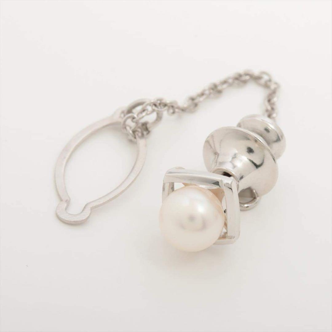 真贋鑑定済ルイヴィトンブトンドゥマンシェット カフス とミキモトタイタック