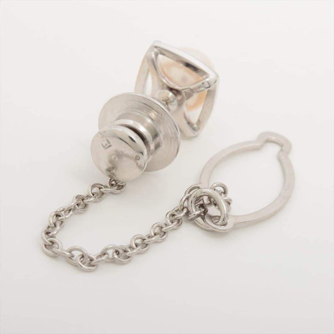 真贋鑑定済ルイヴィトンブトンドゥマンシェット カフス とミキモトタイタック