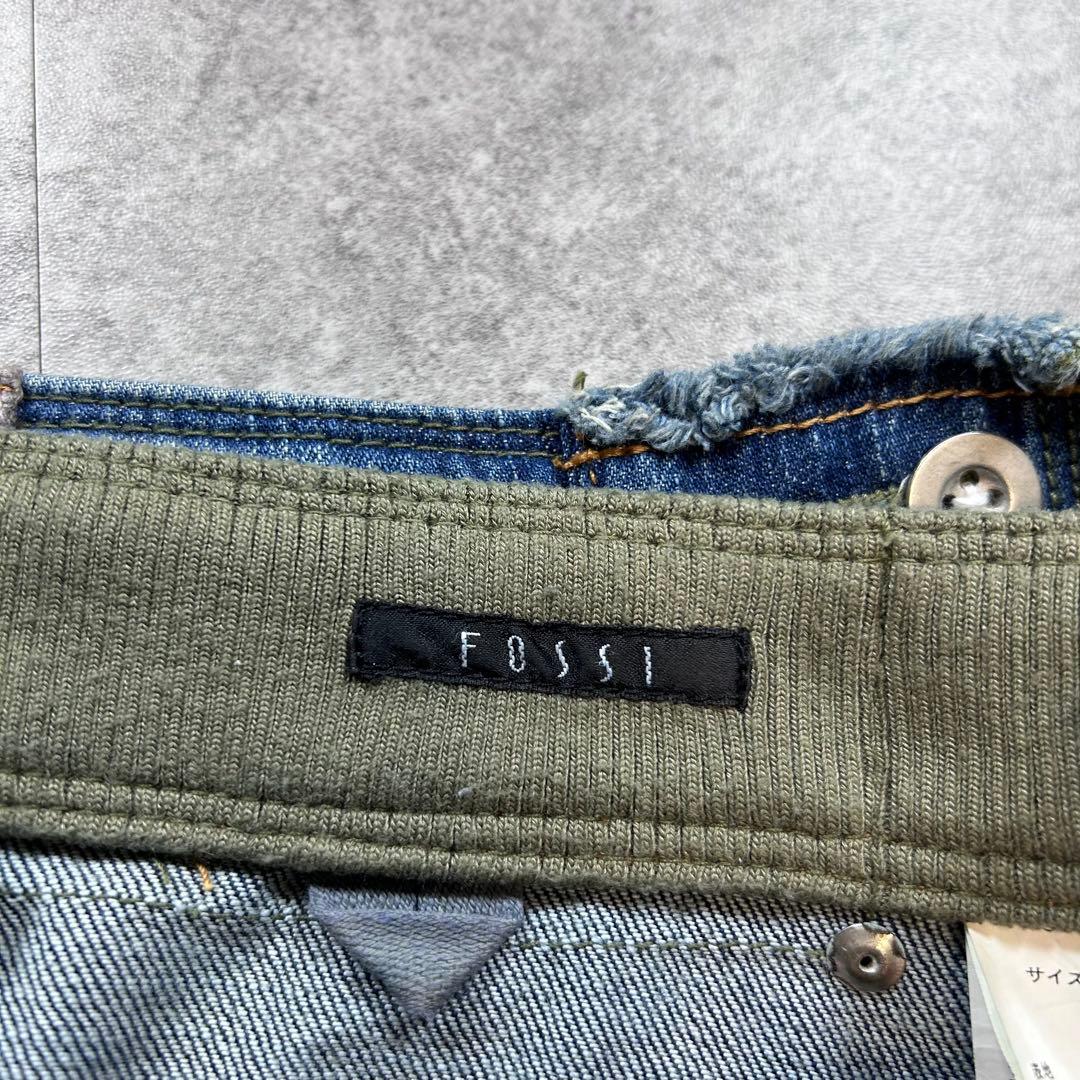 新品【Y2K 】ギミックデニムスカート/アシメ/マクブリング/フェアリーグランジ