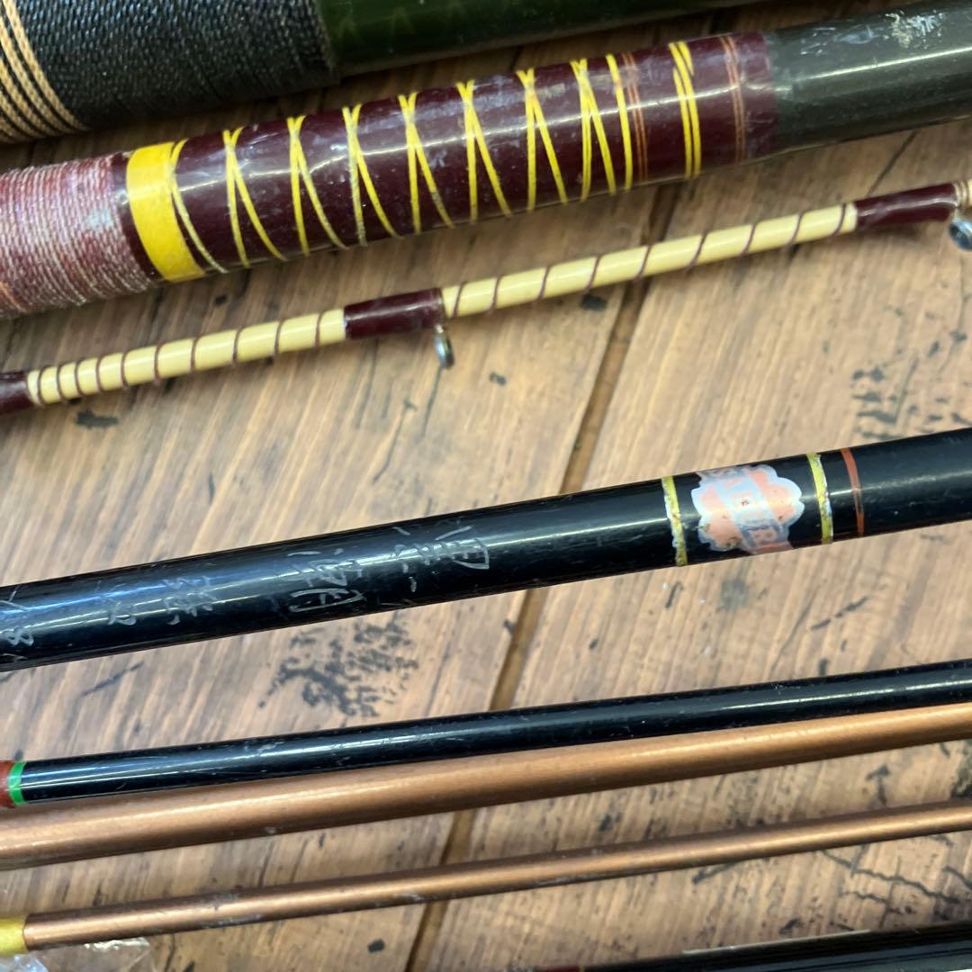 昭和レトロ 磯竿 船 振出竿 並継竿 16本まとめ売り セット売り ロッド