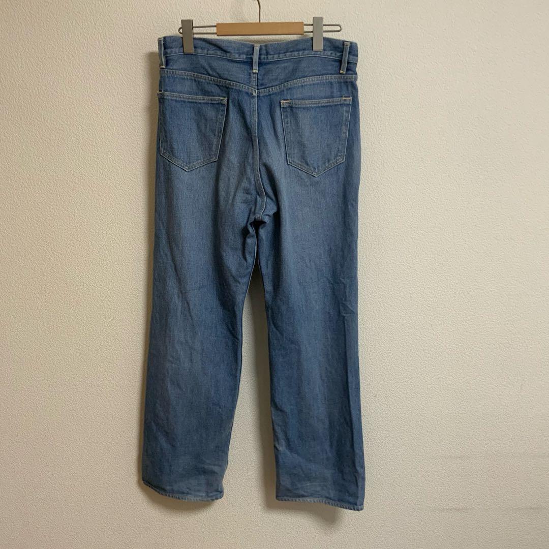 パンツ WASHED HARD TWIST DENIM 5P PANTS size32