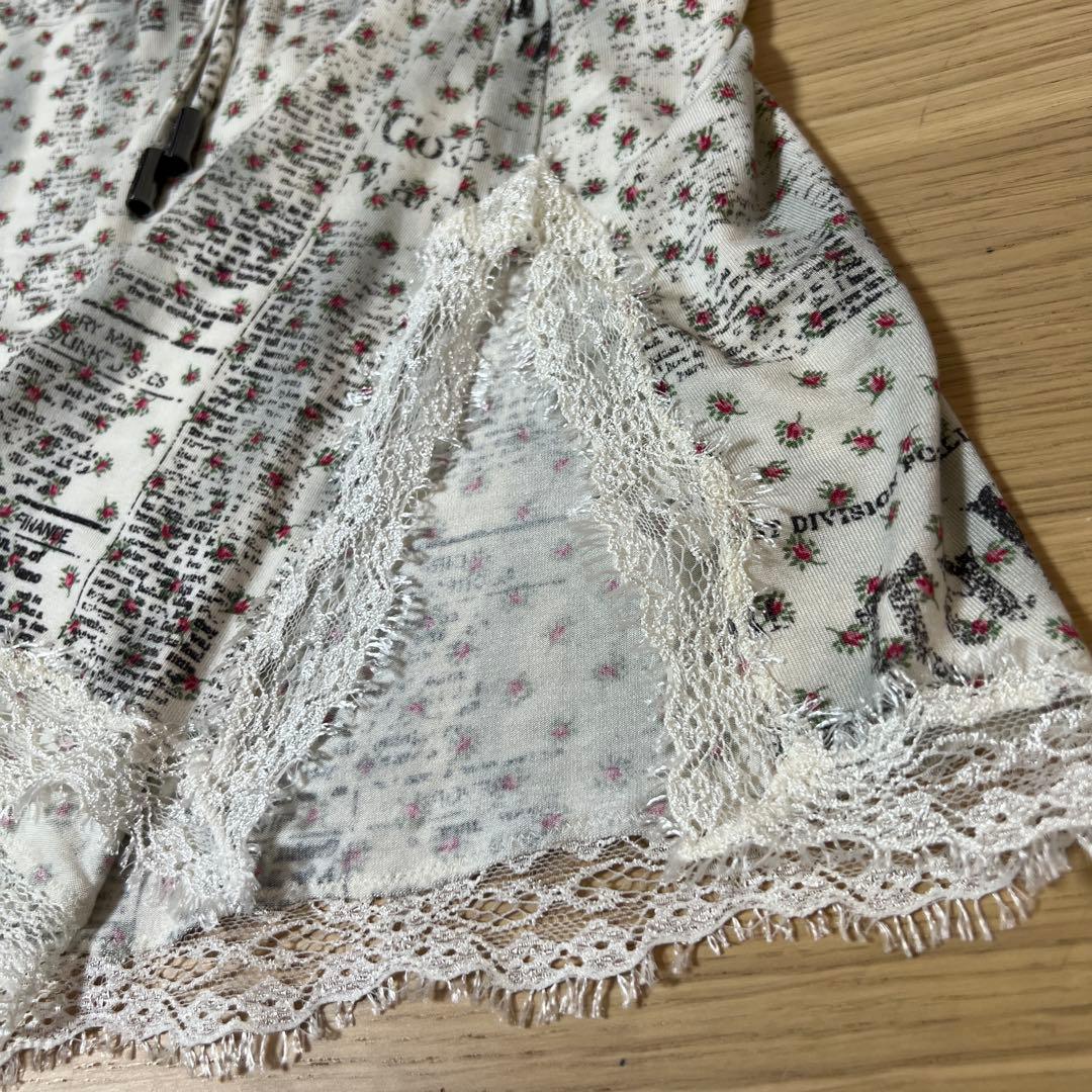 galliano 花柄テキストプリントミニスカート希少 サイズ40 - メルカリ