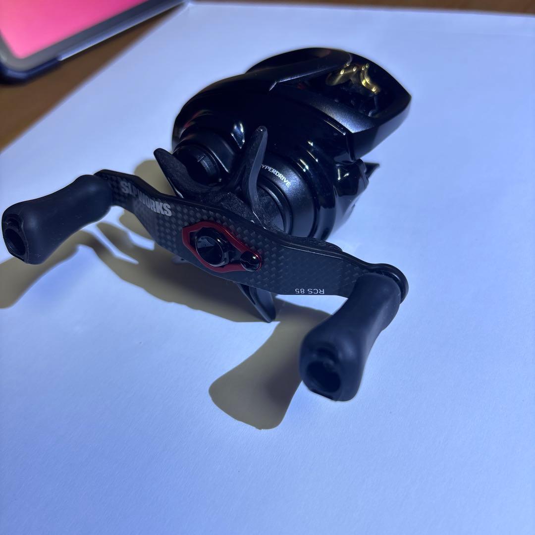 Daiwa 23 SS AIR TW 8.5Ｒ　カーボンクランクハンドル85