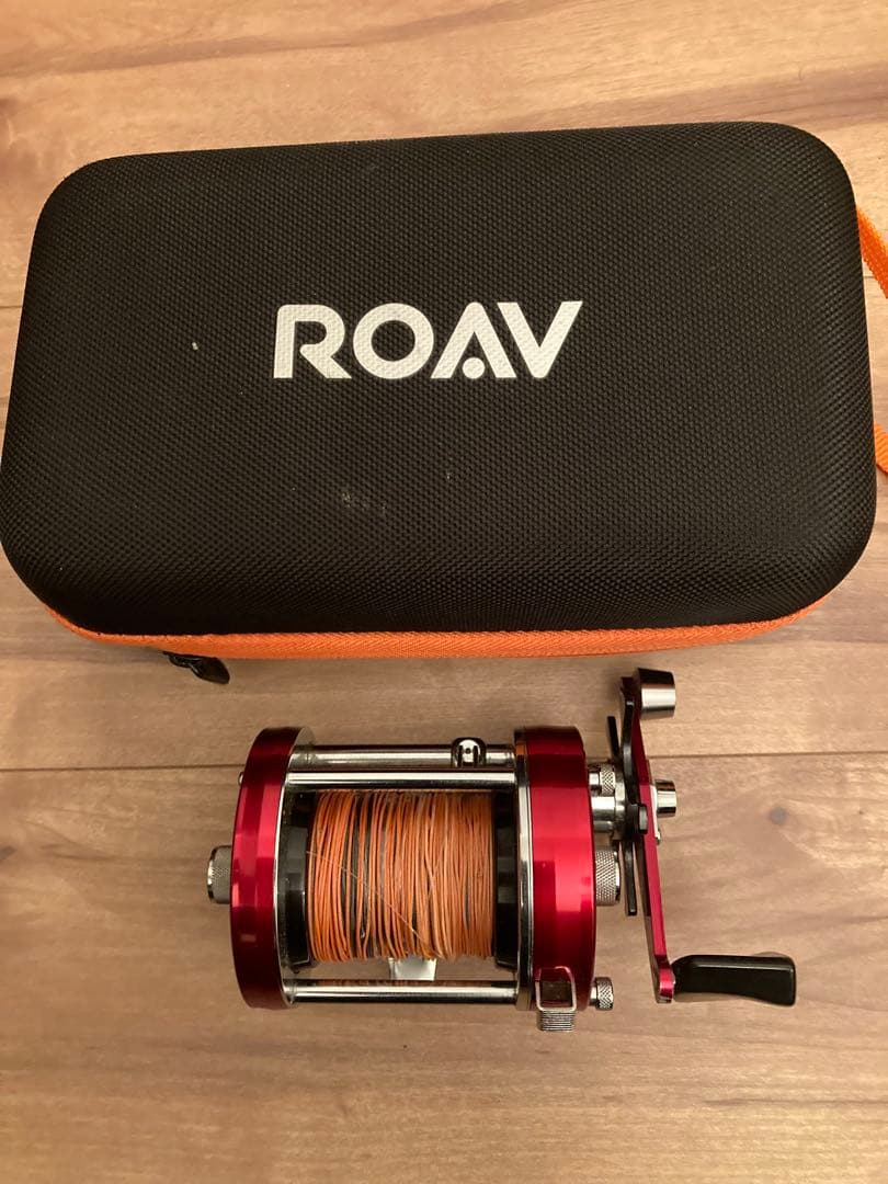 アブ ABU7000 レッドコア巻き トローリング用 ビワマス