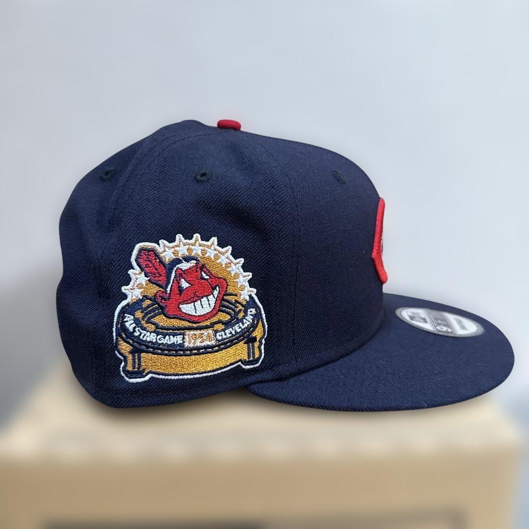 絶版品 ニューエラ クリーブランドインディアンス9FIFTYキャップ