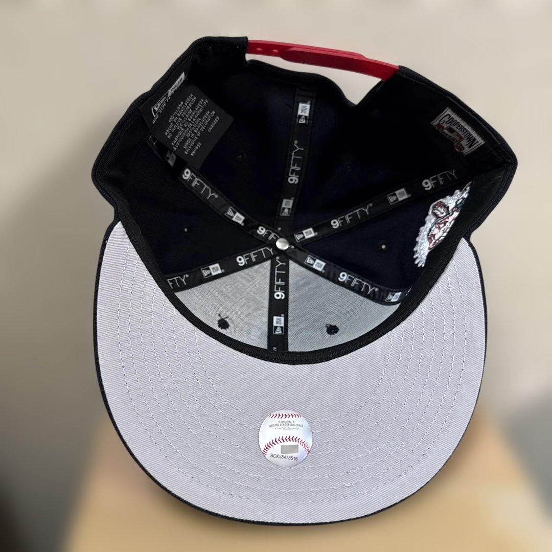 絶版品 ニューエラ クリーブランドインディアンス9FIFTYキャップ