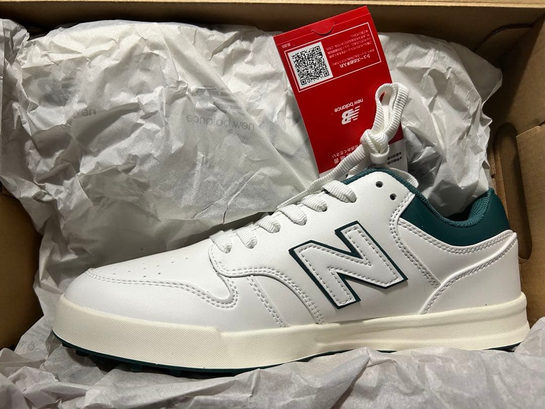 【新品】ニューバランスゴルフUGC480PA(480 v1 SL)ホワイト26