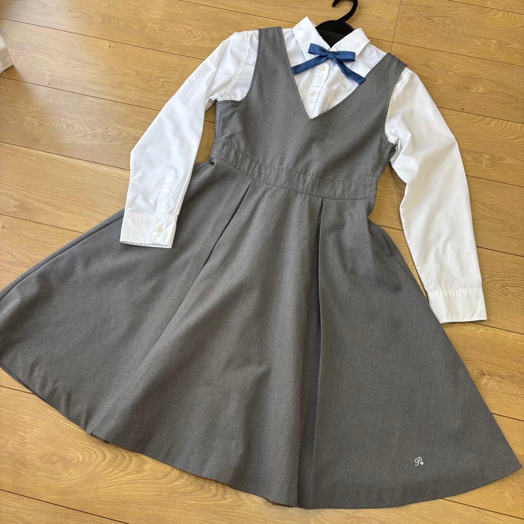 ポンポネットジュニア L 160 女の子向け フォーマルスーツ ワンピース