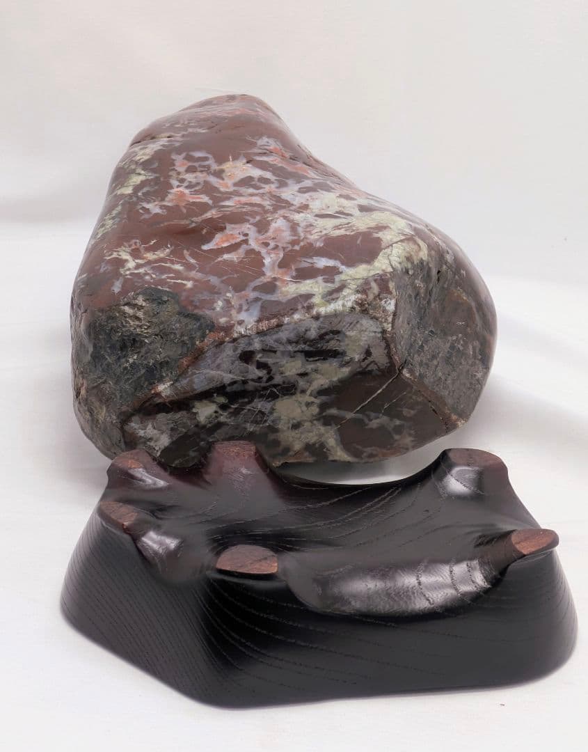 ケ*イ様 雷光石 雷石 両面に火の鳥乱舞 山の