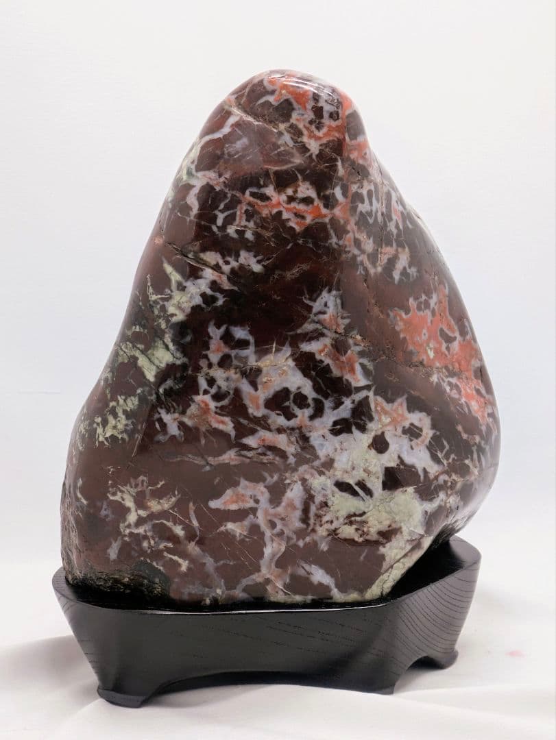 ケ*イ様 雷光石 雷石 両面に火の鳥乱舞 山の