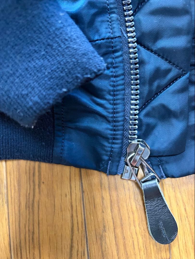 \"*\"様 ALPHA INDUSTRIES フライトジャケット B-15 ネイビ