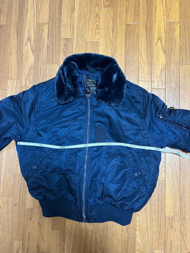 \"*\"様 ALPHA INDUSTRIES フライトジャケット B-15 ネイビ