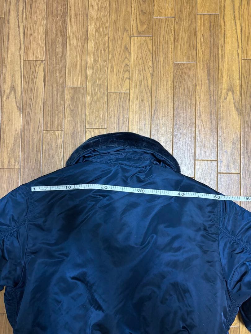\"*\"様 ALPHA INDUSTRIES フライトジャケット B-15 ネイビ