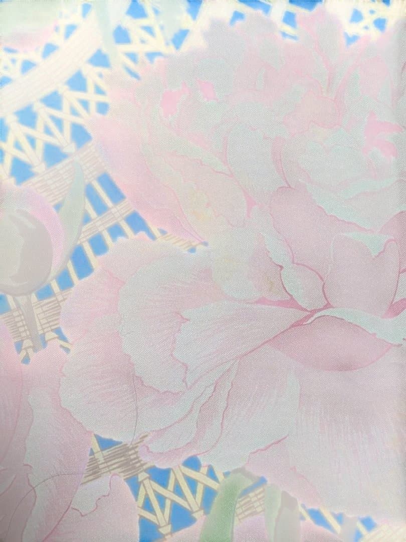 HERMES エルメス カレ90 Les Pivoines 芍薬 タグ付き