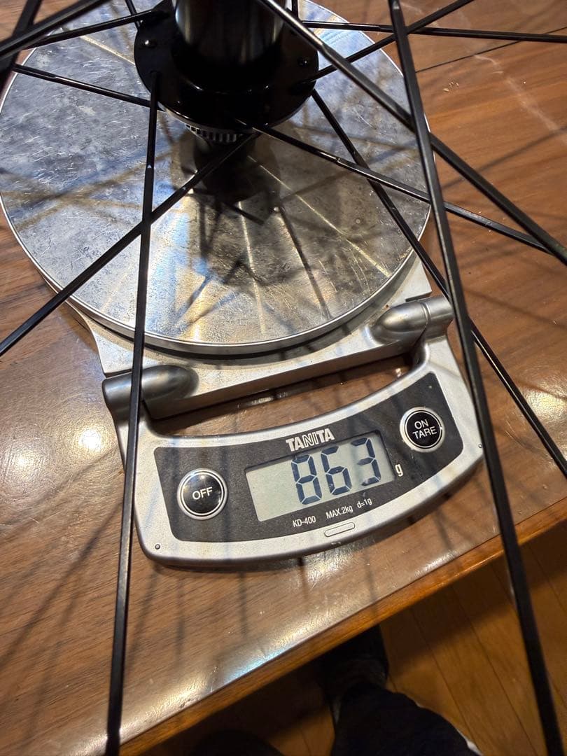 【未使用品】SUPERTEAM 40mm前後カーボンホイール700Cディスク用