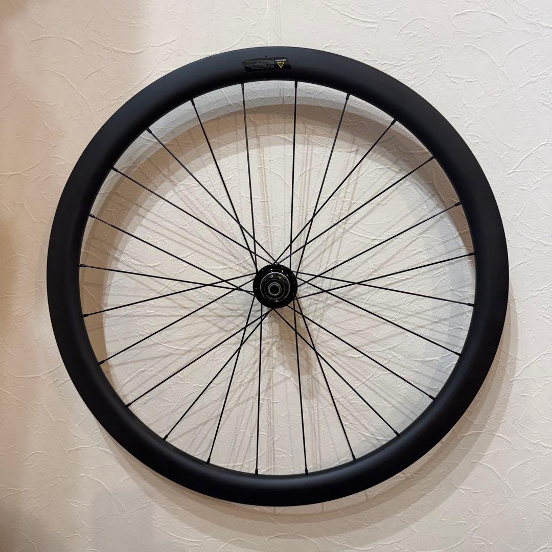 【未使用品】SUPERTEAM 40mm前後カーボンホイール700Cディスク用