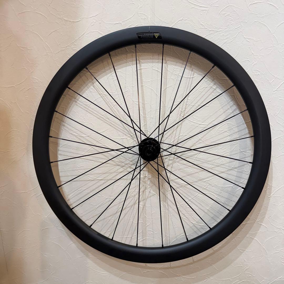 【未使用品】SUPERTEAM 40mm前後カーボンホイール700Cディスク用