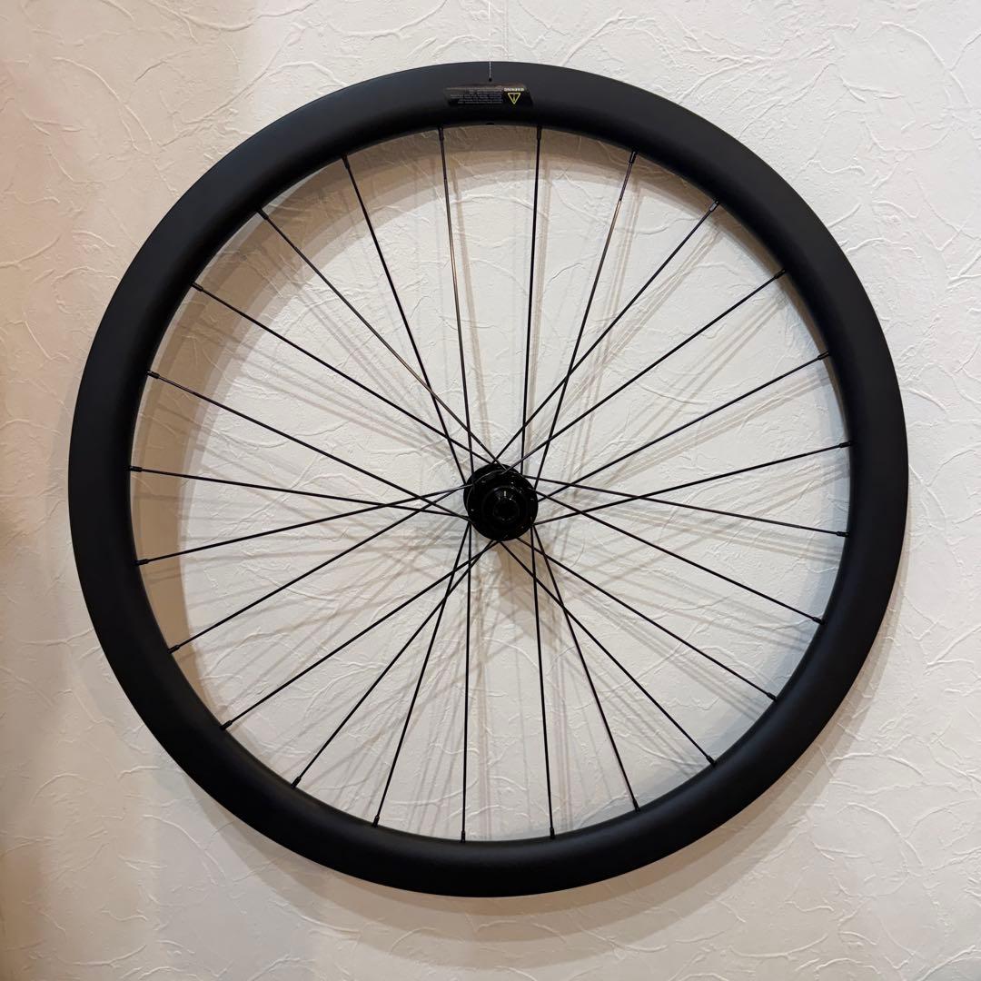 【未使用品】SUPERTEAM 40mm前後カーボンホイール700Cディスク用