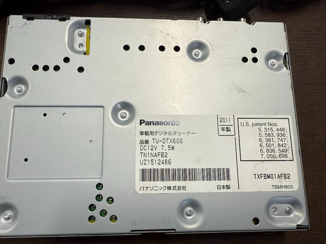 パナソニック TU-DTX600 4×4地デジチューナー