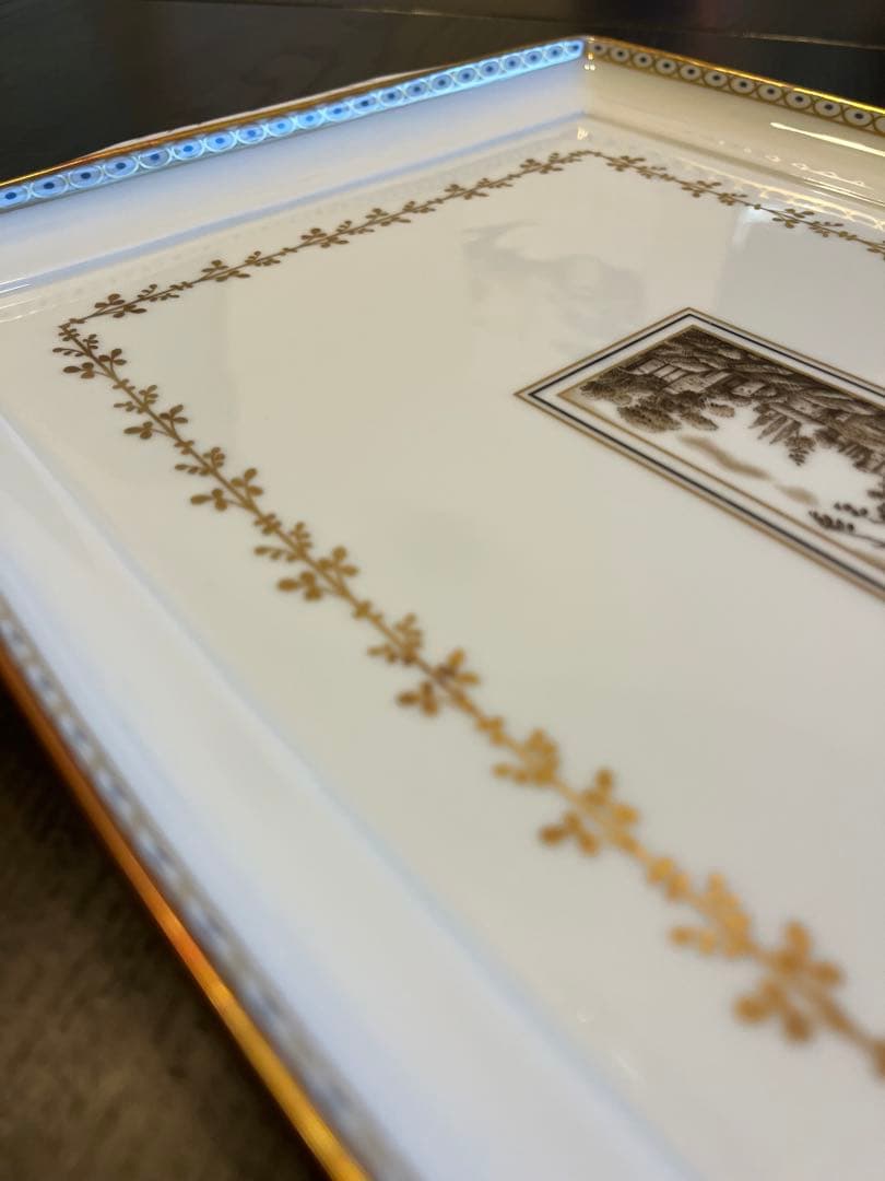 リチャードジノリ・インペロフィレンツェ 31cm スクエアトレー