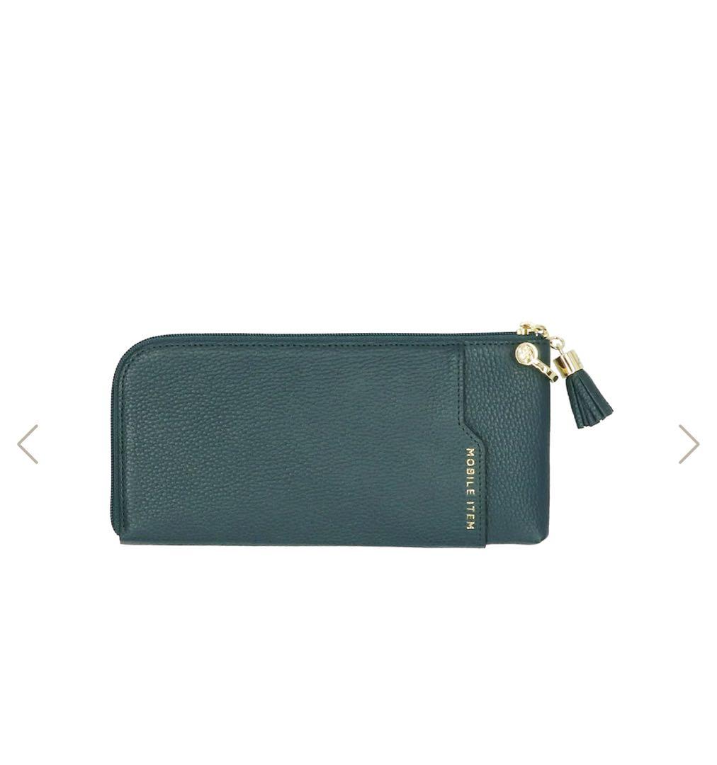 ATAO Batty ティール 長財布 ティールグリーン