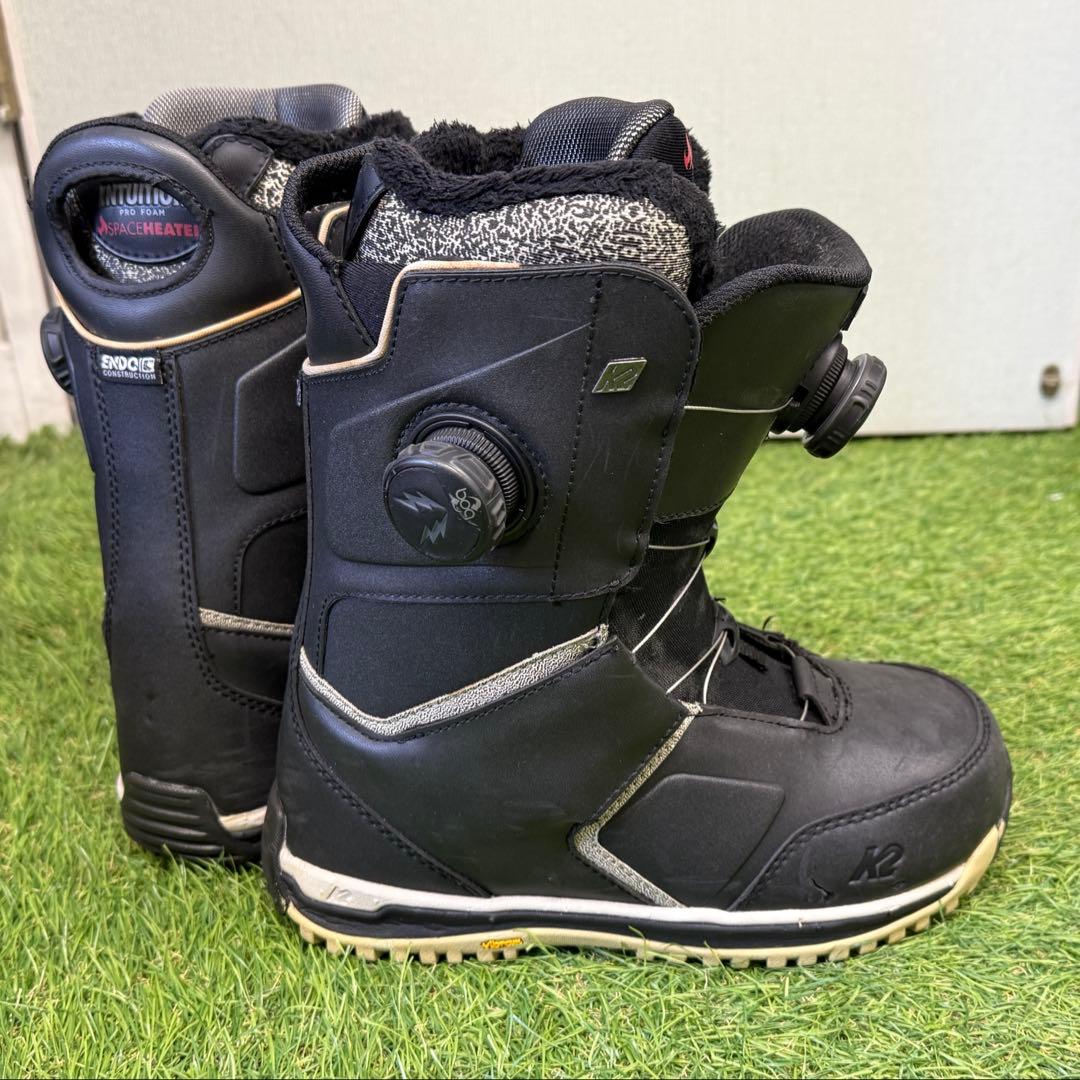 K2スノーボードブーツ ESTATE ダブルボア 23.0cm