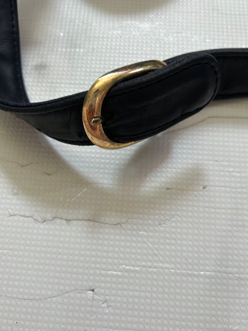 な*さ様 CHANEL ブラックレザー ショルダーバッグ