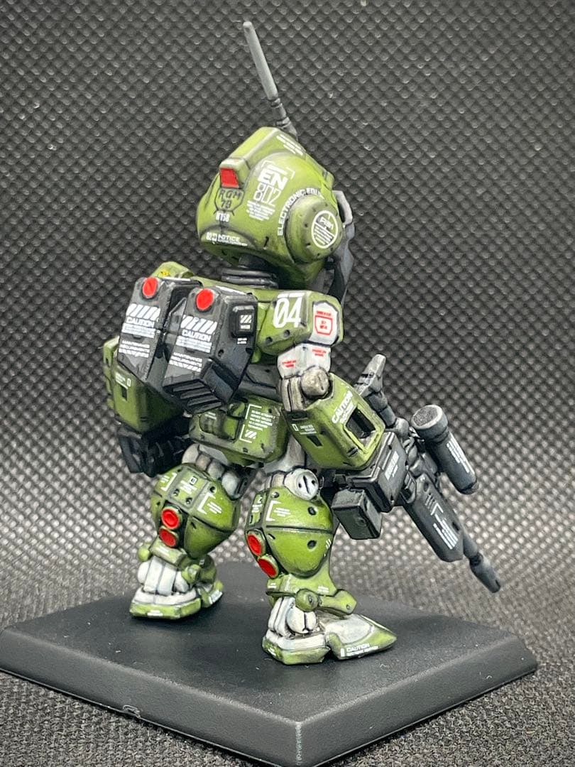 【送料無料/匿名配送】ガンダムコンバージ ジムスナイパー カスタム リペイント