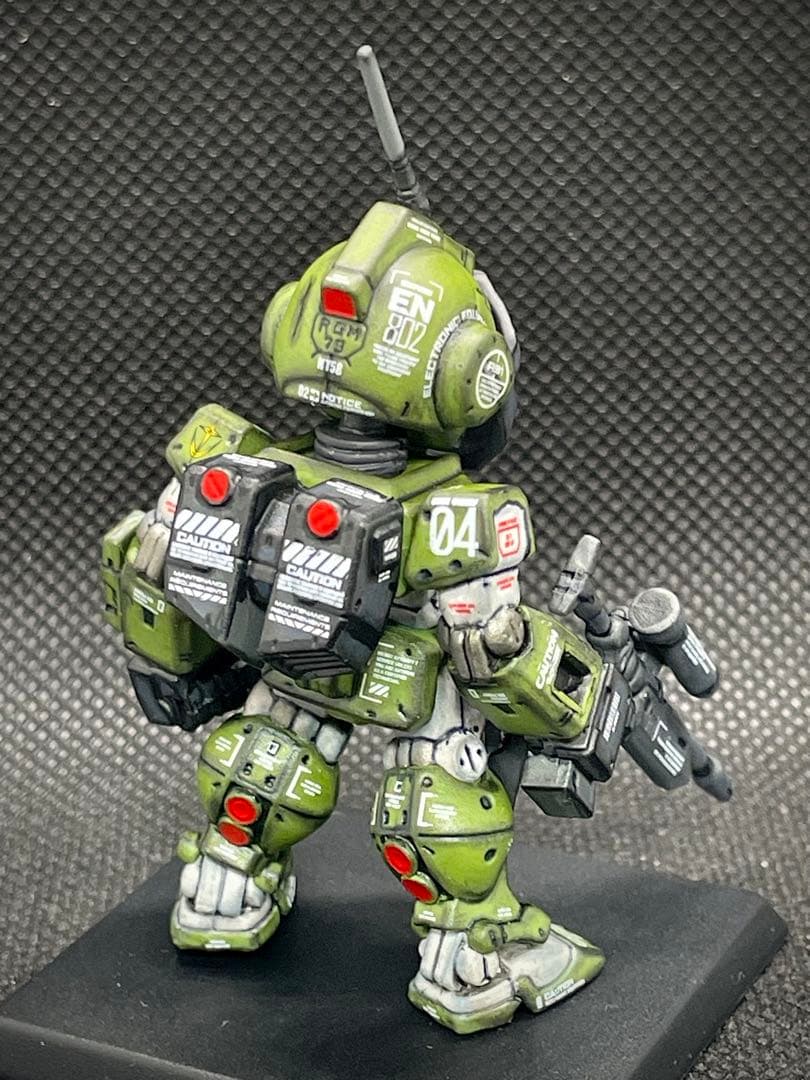 【送料無料/匿名配送】ガンダムコンバージ ジムスナイパー カスタム リペイント