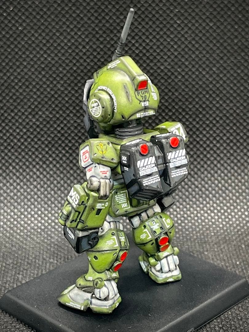 【送料無料/匿名配送】ガンダムコンバージ ジムスナイパー カスタム リペイント