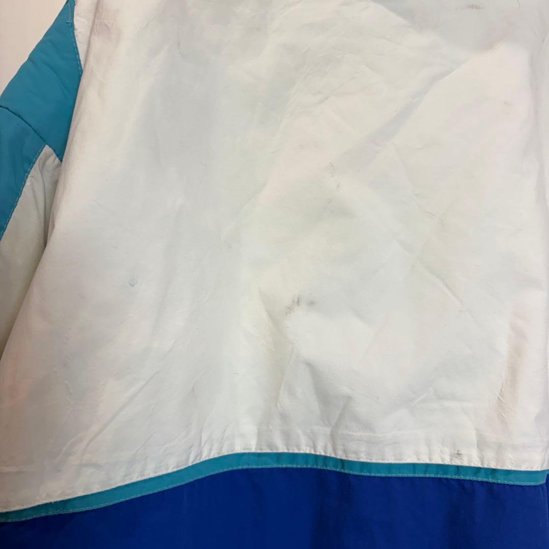 90s SUNICE GORE-TEX 中綿スキージャケット ホワイト×ブルー