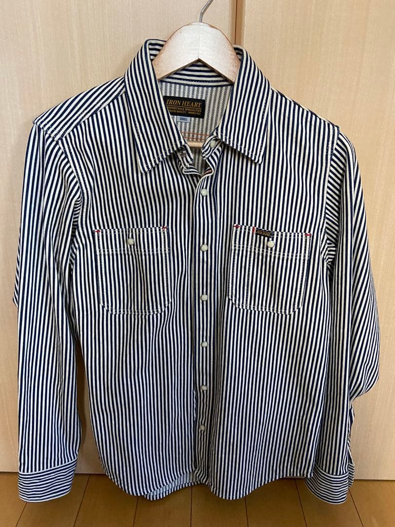 アイアンハートヒッコリーシャツ