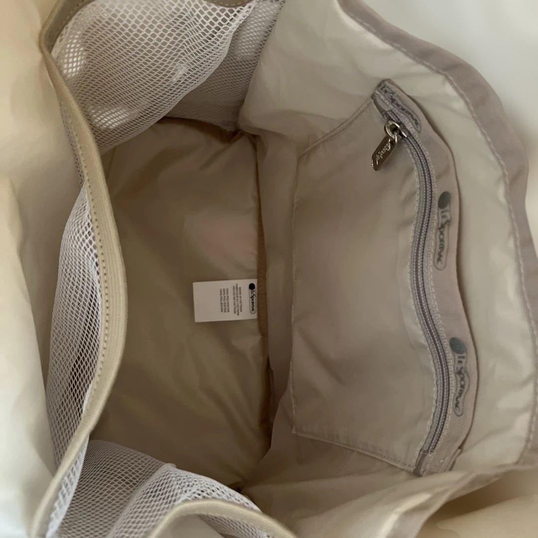 新品未使用レスポートサック　神崎恵　コラボ　ホワイト　リュック　バックパック