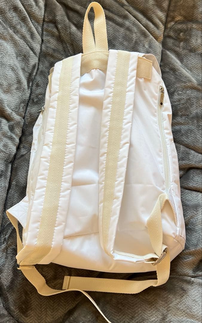 新品未使用レスポートサック　神崎恵　コラボ　ホワイト　リュック　バックパック