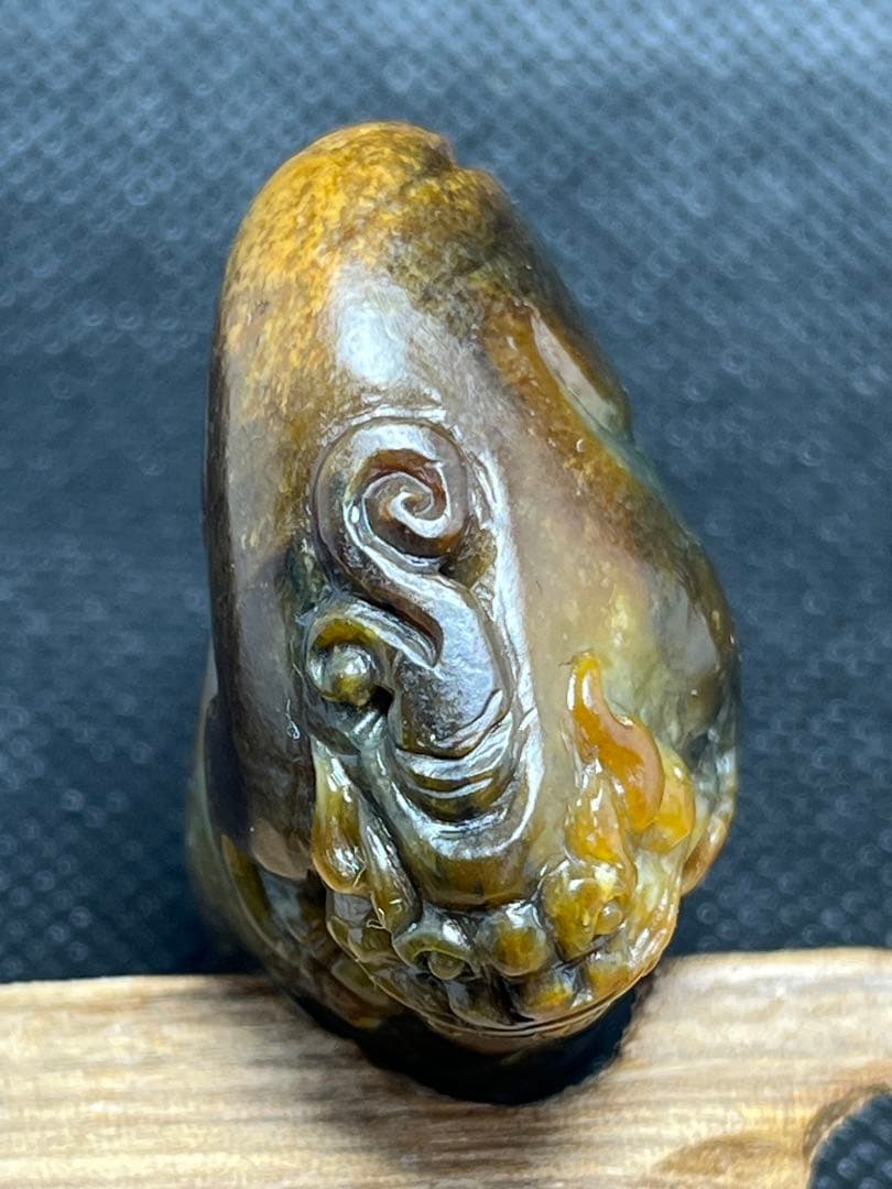 ぴーや様専用☆逸品！高品質和田玉☆ペンダント、握り石☆籽