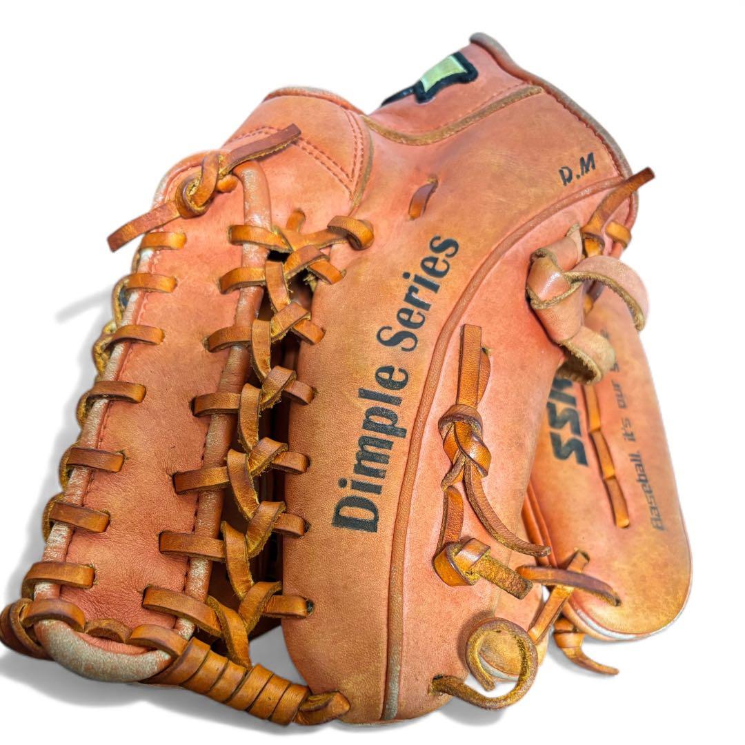 【稀少】 SSK 軟式 グローブ 外野手 ディンプル サウスポー 左利き 野球