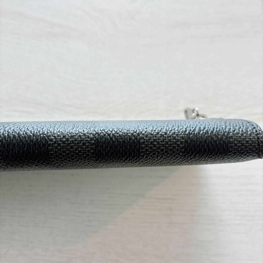 美品 ルイヴィトン ダミエ グラフィット エキュイ エクスペール ペンケース