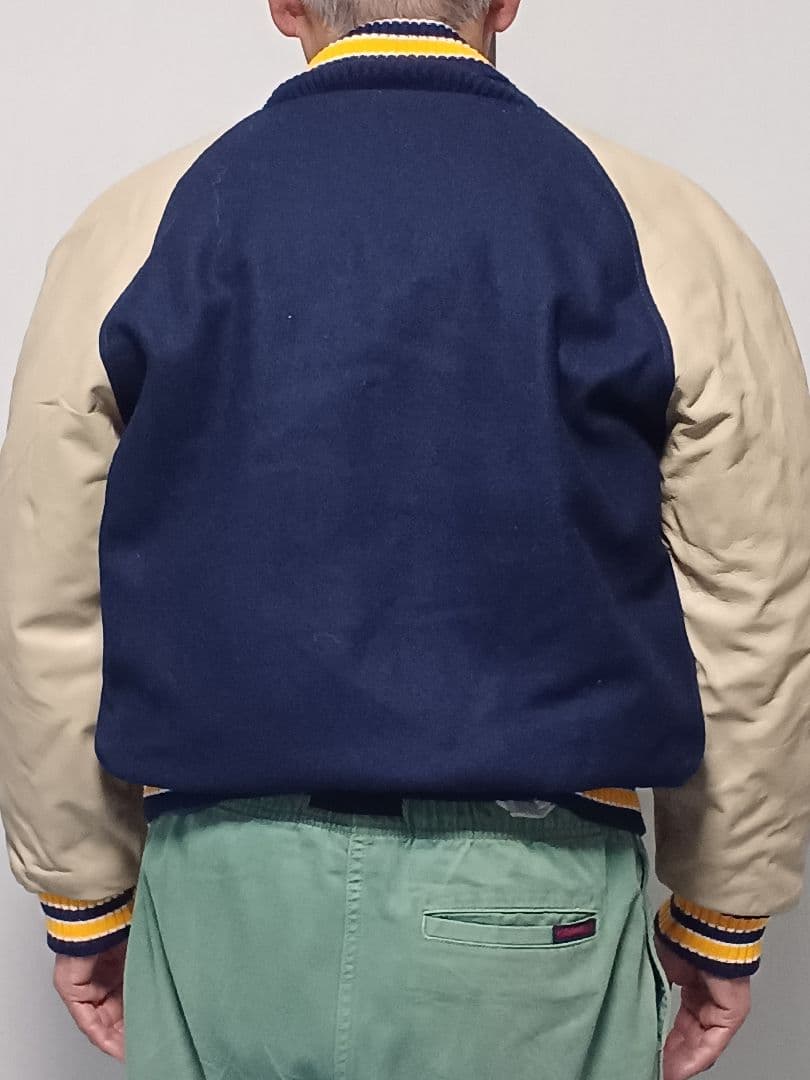 m*r様 BACK DROP 別注 HEWITT Stadium Jacket